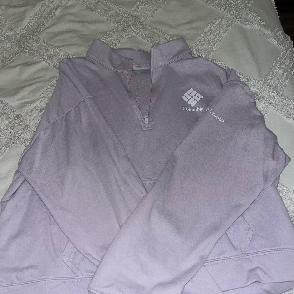 Columbia quarter zip shirt.